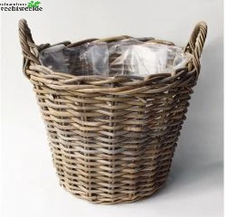 Aardappelmand Rotan D35h25cm