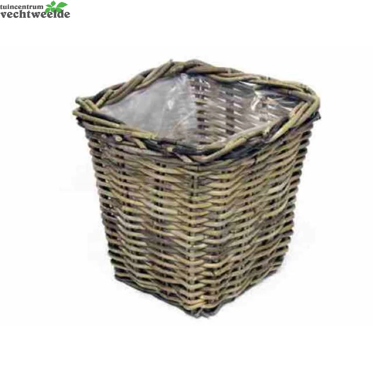 Bak Rotan L30b30h27cm Grijs