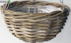 Hanging Basket D30cm Antique Grijs