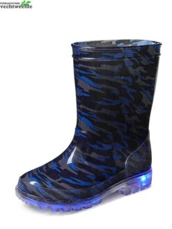 Kinderlaars Lars Blauw Led Maat 23