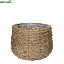 Mand Avalon D36h28cm Lichtbruin