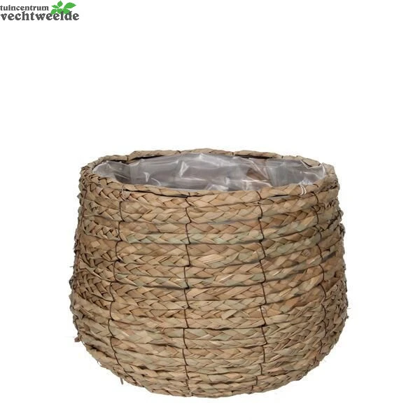 Mand Avalon D36h28cm Lichtbruin