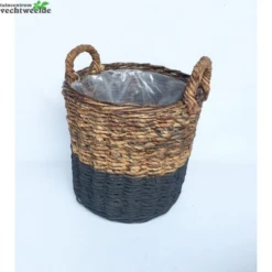 Mand Cilinder D46h45cm Zwart