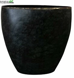 Planter Belia L29b16h21cm Vint.blck