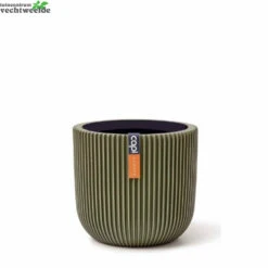 Pot Bol Groove D24h21cm Groen