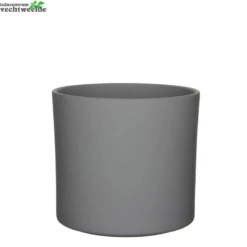 Pot Era D28h26cm Grijs Mat - Mica