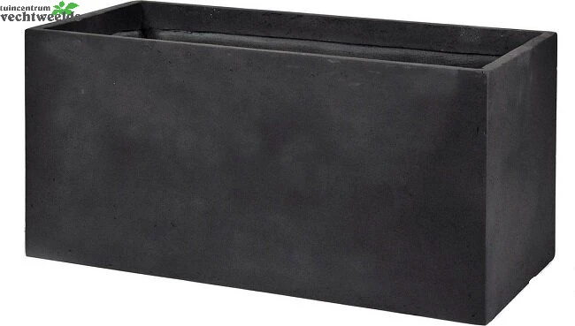 Pot Rechth Cf L80 - B40 - H40cm Zwart