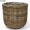 Pot Rotan Grijs D43h40cm