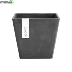 Pot Rotterdam Dnkrgrijs L20b20cm