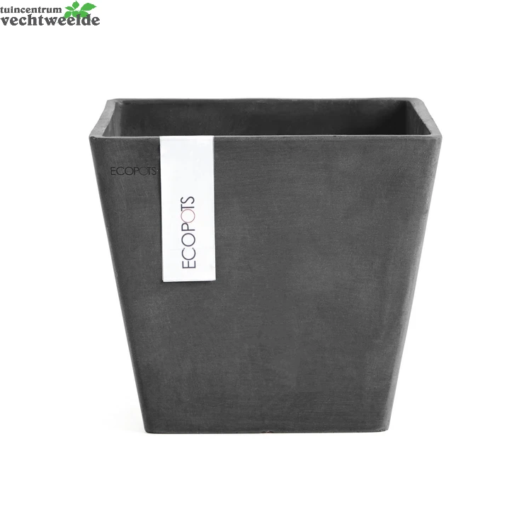 Pot Rotterdam Dnkrgrijs L20b20cm