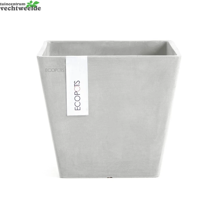 Pot Rotterdam Witgrijs L20b20cmh18