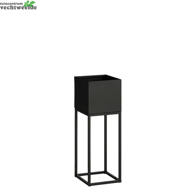 Pot Timon L20b20h58cm Zwart