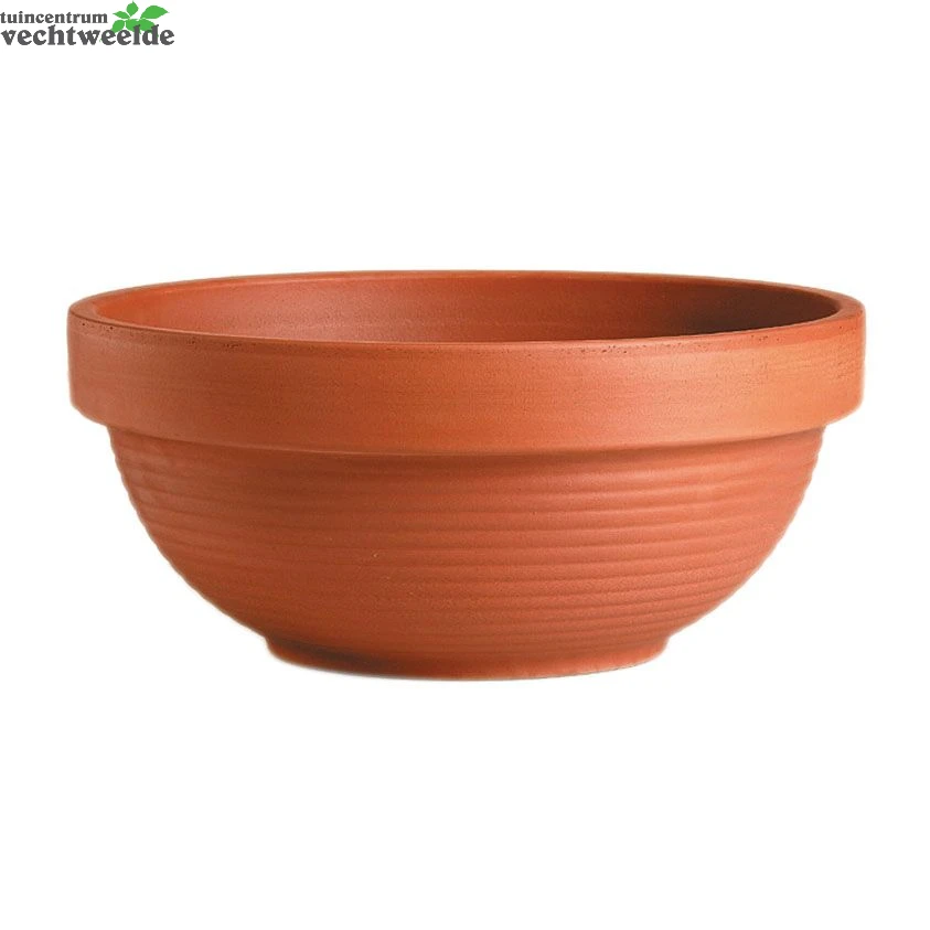 Ribschaal Roodsteen D38.5 - H17 Cm