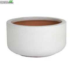 Schaal Glazed D38 - H20cm Wit