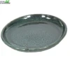 Schotel Glazuur D34h4cm Groen L