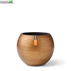 Vaas Bol Retro D17h14cm Goud