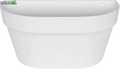 Elho Wandbak Loft Urban D40cm Wit